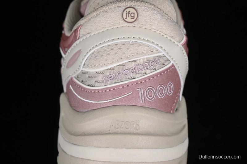 New Balance 1000 Series Retro Dad Style Low-Top Casual Running Shoes - M1000JG1