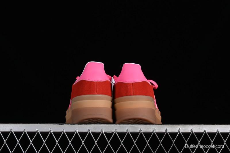 Adidas Originals Gazelle Bold IH7496 Low-Top Sneakers with Thick Sole for Slip Resistance and Durability