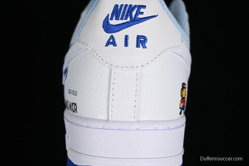 Nike Air Force 1'07 Low "Mario" Casual Sneakers - FB1844-222