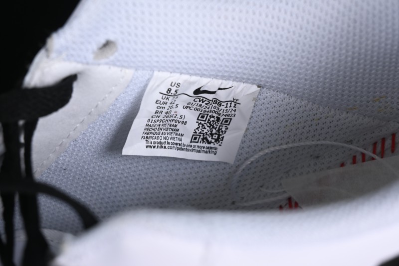 Nike Air Force 1 '07 Low Casual Sneakers with Two-Tone Shadow Swoosh and Custom Anime Art - CW2288-111