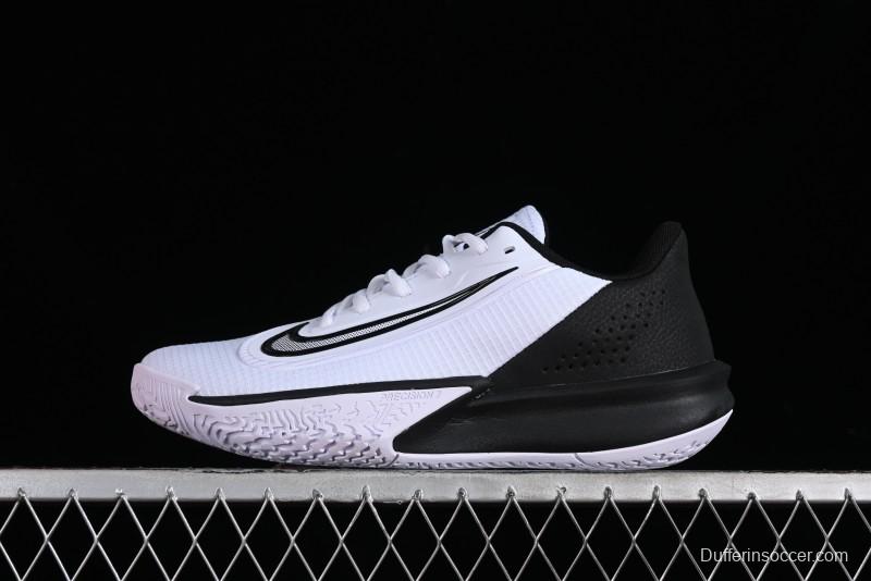 Nike Precision VII Low-Top Basketball Shoes with Cushioned Collar and Herringbone Traction for Quick Movements - FN4322-003
