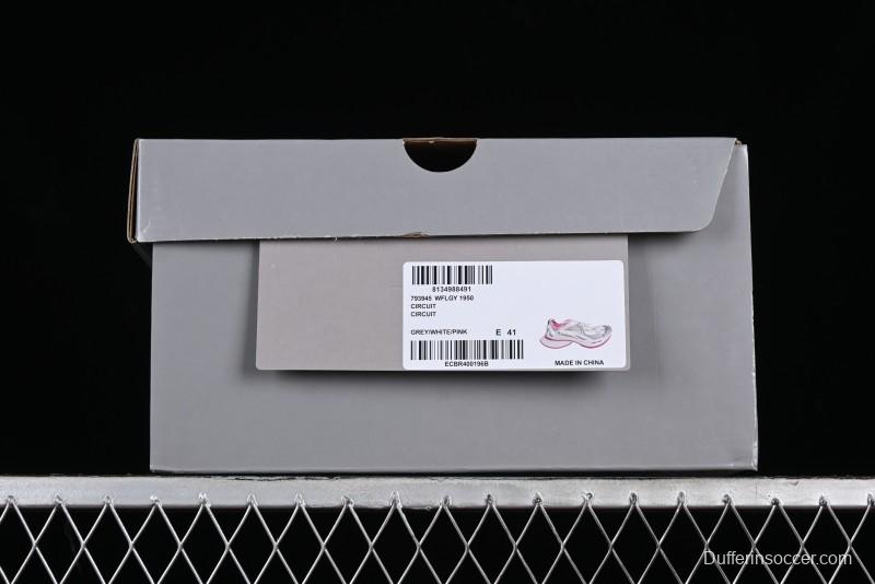 Balenciaga Circuit Lightweight Distressed Print Round-Toe Fashion Casual Shoes - WFLGY1950