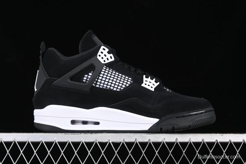 Nike Air Jordan 4 Retro White Thunder Basketball Shoes - FQ8138-001