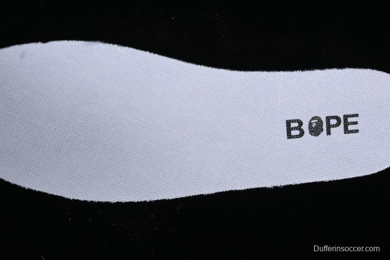 Nike SB Dunk Low BAPE Collaboration Anniversary Edition - White with Brown Swoosh Low-Top Casual Skate Shoes - XD6188-019