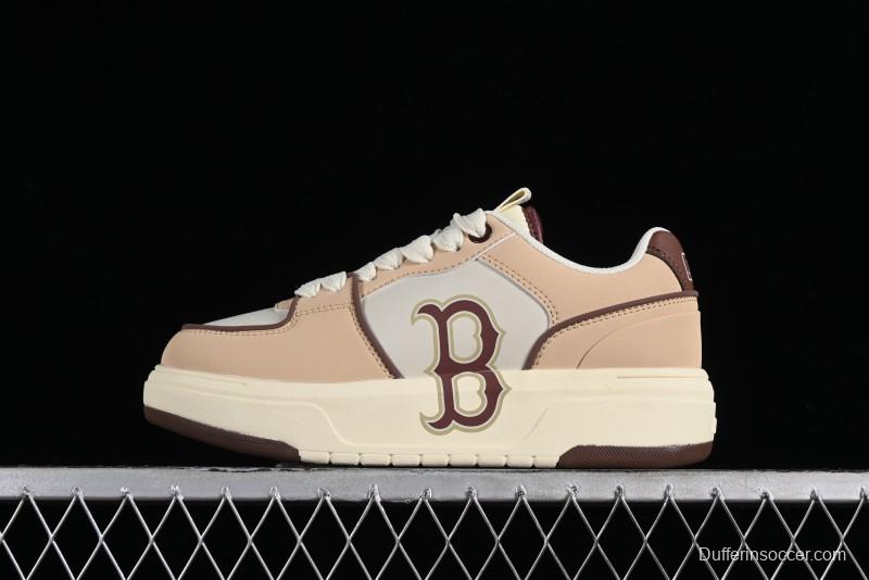MLB Chunky Liner Basic New York Yankees Thick Sole Casual Sneakers with 6cm Height Increase - 3ASXCA12N43BGS