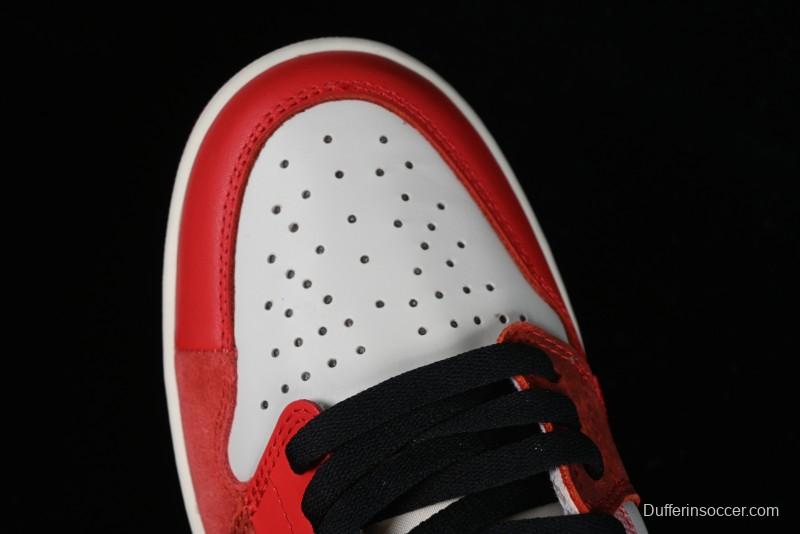 Nike Air Jordan 1 High OG "Next Chapter" Basketball Shoes with Original Leather and 3D Wings Logo - DV1748-601