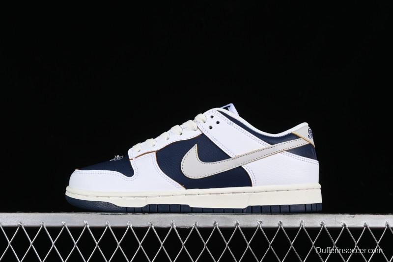 Nike HUF x SB Dunk Low NYC San Francisco Collaboration Skate Shoes - FD8775-100
