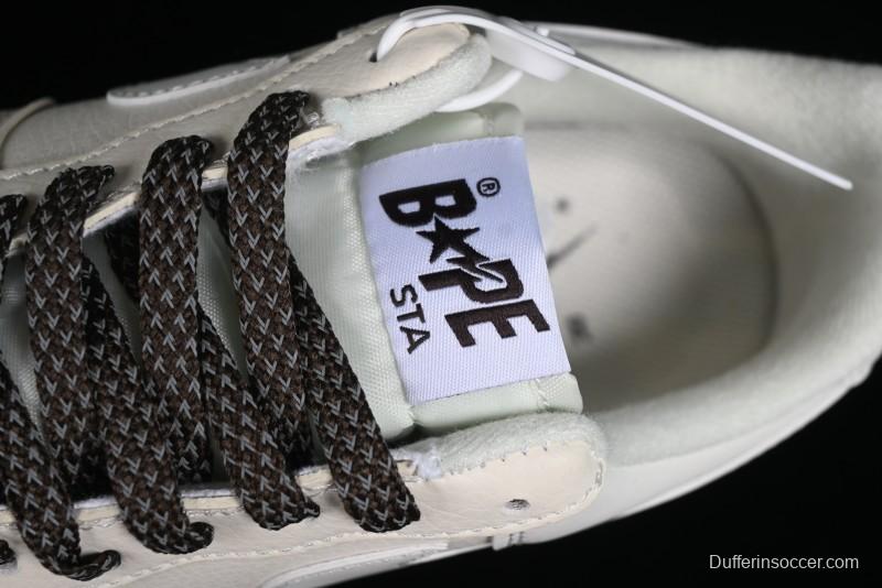 Nike Air Force 1 '07 Low BAPE Collaboration - Beige Black Star FG6688-100