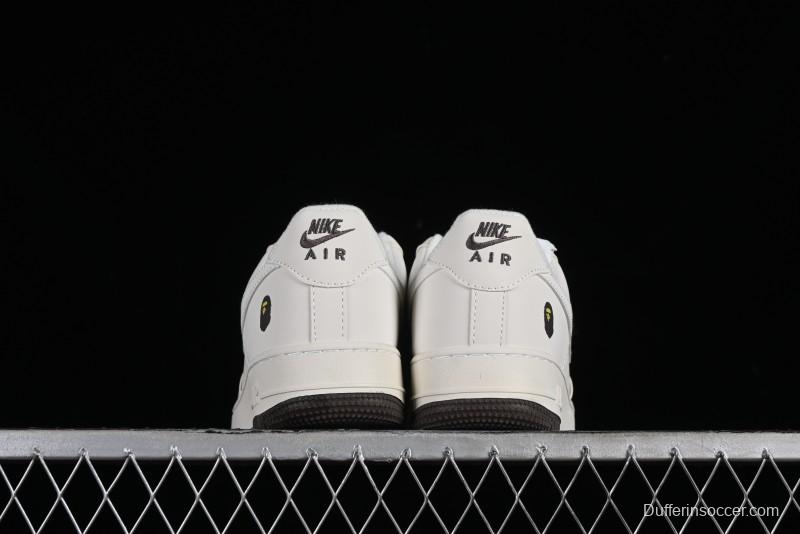 Nike Air Force 1 '07 Low BAPE Collaboration - Beige Black Star FG6688-100