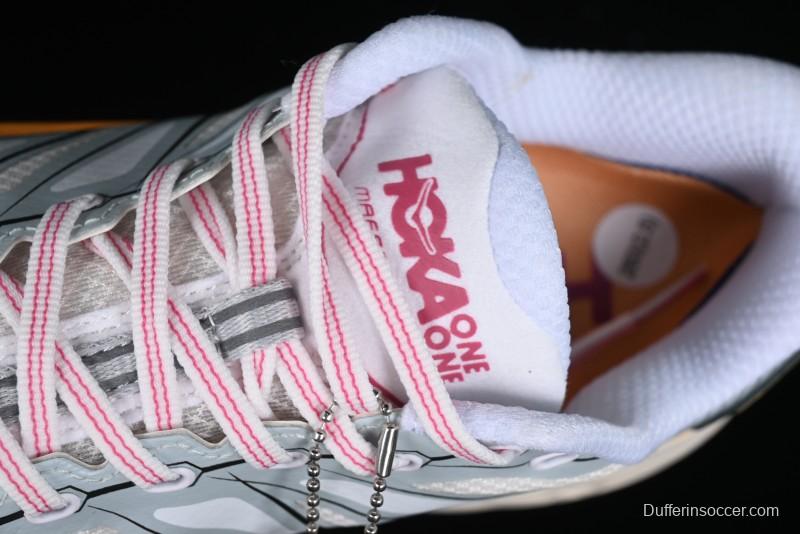 Hoka Mafate Speed 2 Lightweight Cushioned Trail Running Shoes with Vibram Outsole - 1126851 WIFL