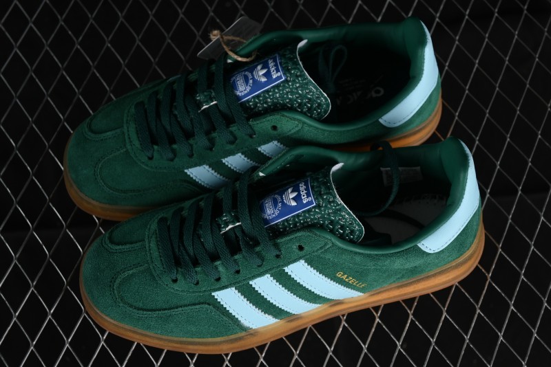 Adidas Originals Gazelle Indoor Retro Casual Slip-Resistant Wear-Resistant Low-Top Sneakers - IG9979