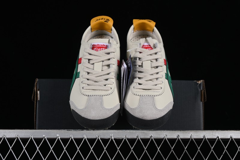 Onitsuka Tiger Mexico 66 Low-Top Leather Running Shoes - 1183C102-201