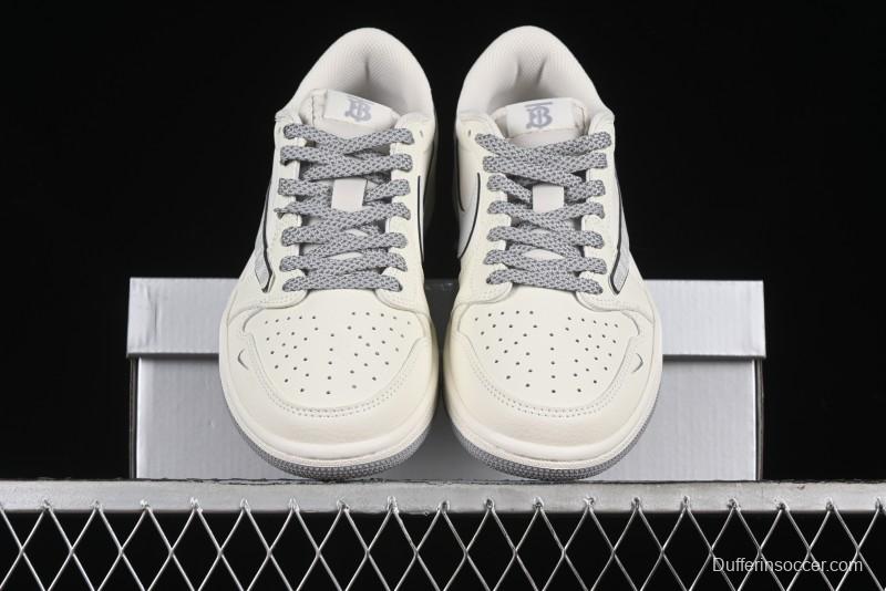 Nike Travis Scott x Fragment Design x Air Jordan 1 Low OG SP AJ1 Low Top Casual Sneakers - DM7866-022