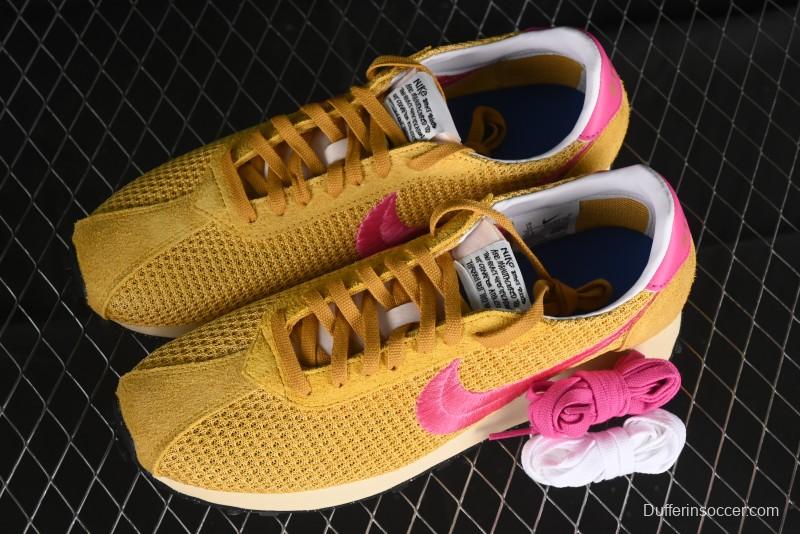 Stussy x Nike Roshe Run LD-1000 Comfortable Versatile Non-Slip Durable Waffle Low-Top Casual Running Shoes - FQ5369-700