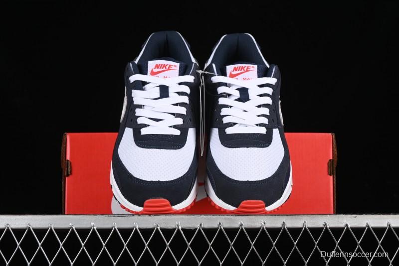 Nike Air Max 90 Retro Running Shoes with Classic Air Cushion - DM0029-400