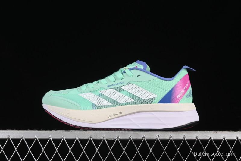 Adidas Adizero Boston 11 M Running Shoes with Lightstrike Technology - HQ3696