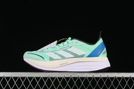 Adidas Adizero Boston 11 Running Shoes with Lightstrike Pro and ENERGYROD for Enhanced Performance - CV9064