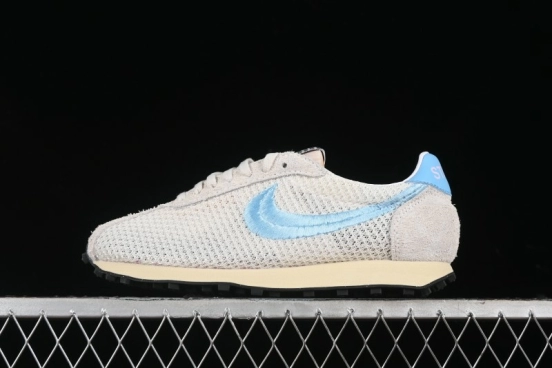 Nike Stussy Roshe Run LD-1000 Comfortable Versatile Non-Slip Durable Waffle Low-Top Casual Running Shoes - FQ5369-001
