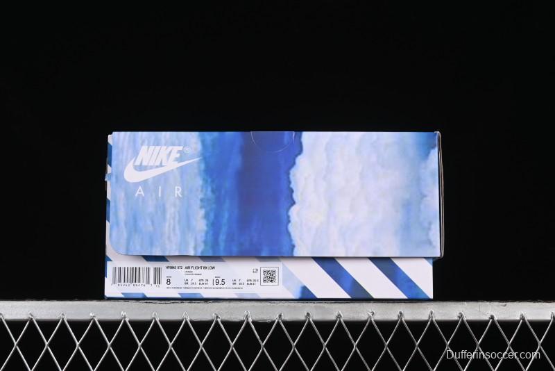 Nike Air Flight 89 Low Air Cushion Basketball Shoes - HF6843-072