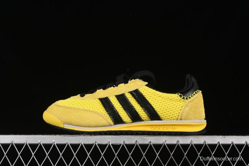 Adidas Wales Bonner x Ad Originals SL 76 IH9906 Low-Top Casual Sneakers with Football-Inspired Design