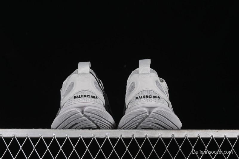 Balenciaga Circuit Lightweight Distressed Print Round-Toe Fashion Casual Shoes - WFLGY1010