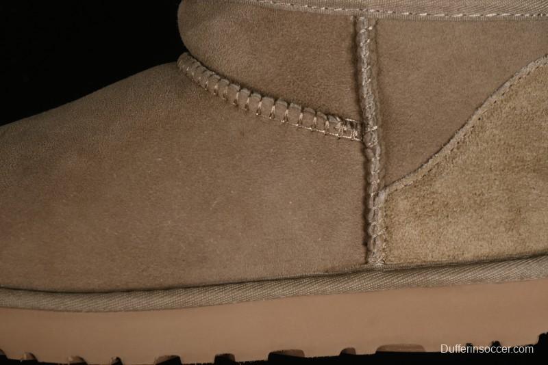 UGG Classic Ultra Mini Short Boots with Genuine Australian Sheepskin and TREADLITE Outsole - 1116109