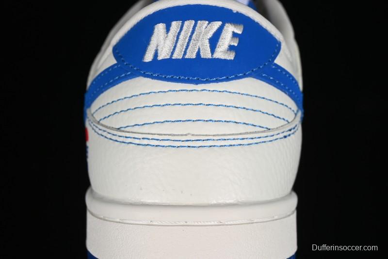 Nike SB Dunk Low Pepsi Anniversary Premium Custom Low-Top Casual Skate Shoes - XB3802-349