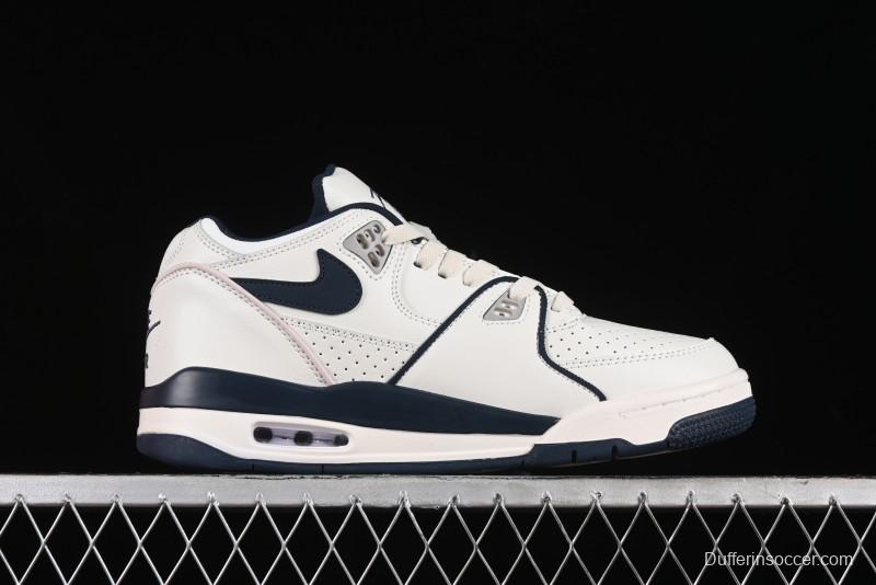 Nike Air Flight 89 Low Basketball Shoes with Air Cushion Technology - FQ8256-001