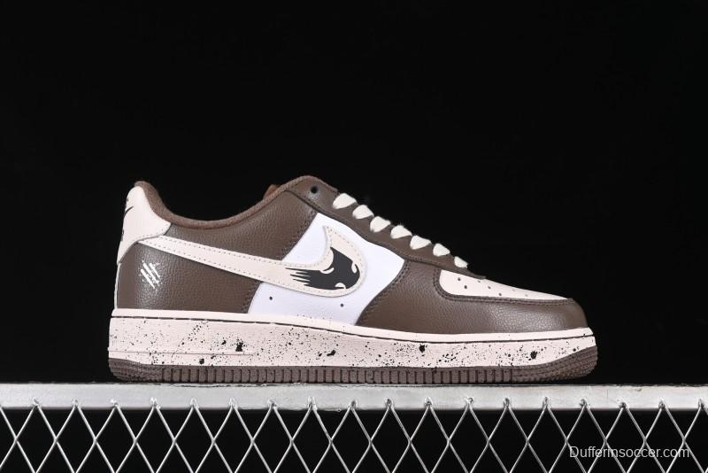 Nike Air Force 1 '07 Low Casual Sneakers with Assassination of Little Bear Anime Theme - DB3301-770