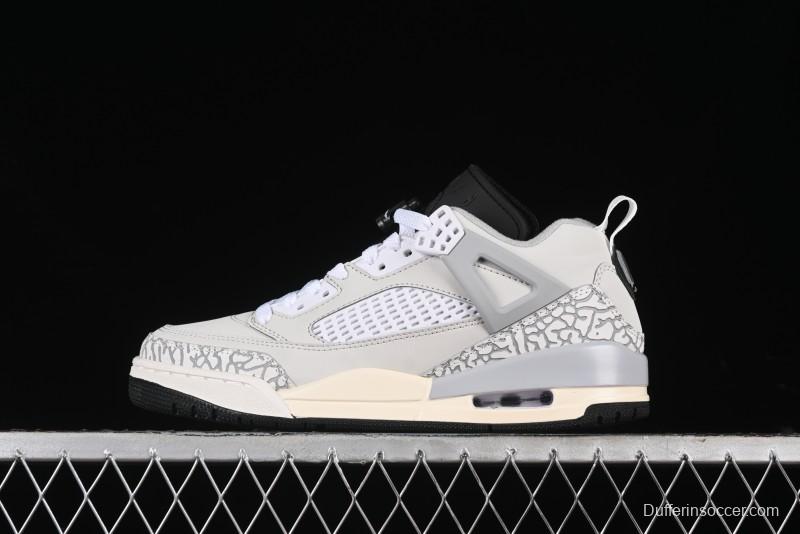 Nike Jordan Spizike Low AJ Hybrid Elements All Black Crackle Casual Sneakers - HQ1191-011