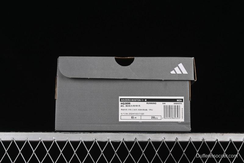Adidas Adizero Boston 11 M Running Shoes with Lightstrike Technology - HQ3696