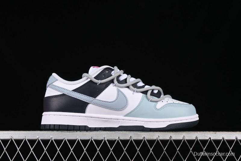 Nike Dunk Low Retro SB Graffiti Strap Casual Skate Shoes - FB9109-401