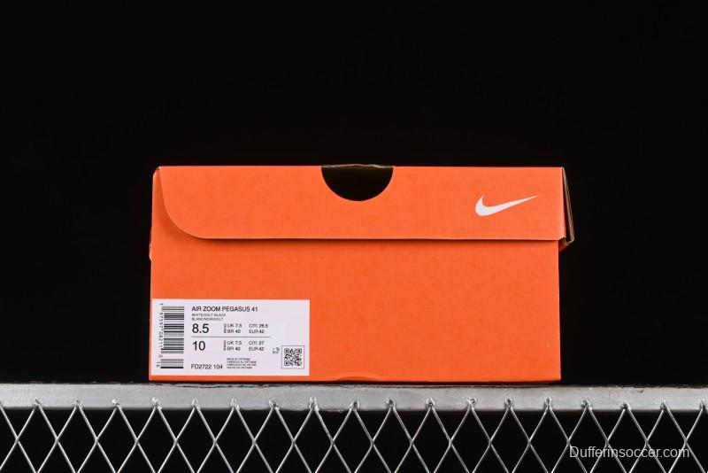 Nike Air Zoom Pegasus 41 Breathable Lightweight Running Shoes with Durable Design - FD2722-104