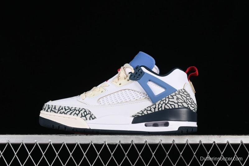 Nike Jordan Spizike Low AJ Hybrid Sneakers with Air Jordan 3, 4, 5, 6 Design Elements - HM3712-164