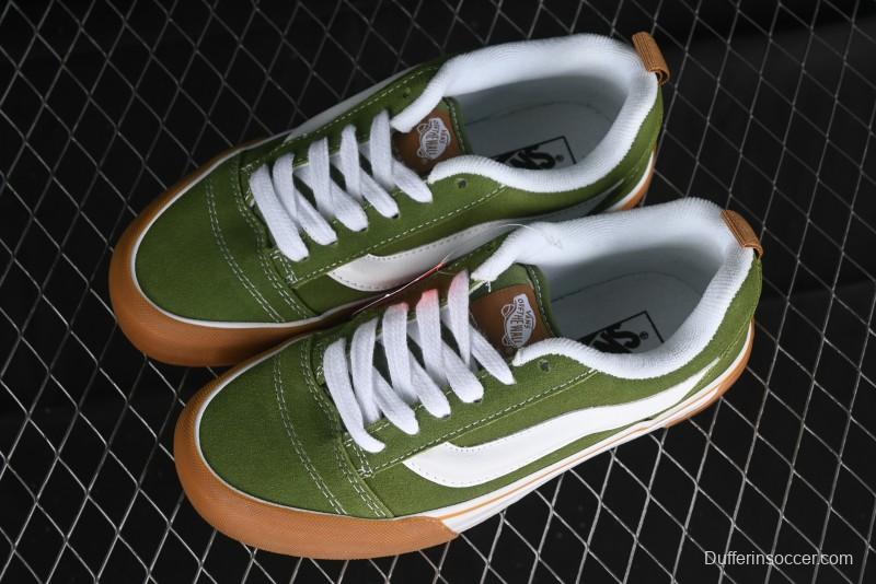 Vans Classics Knu Skool Retro Sneakers with Enlarged Toe and Thickened Sole - VN0009QCCIB