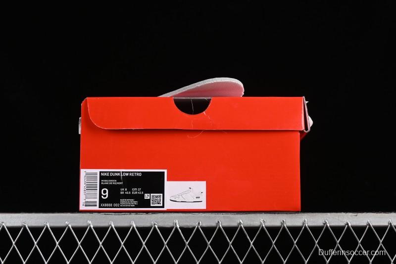 Nike SB Dunk Low Supreme Collaboration - Classic Beige Green Anniversary High-End Custom Low-Top Casual Skate Shoes - XX8888-002