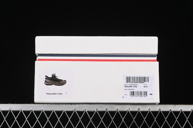 Moncler Trailgrip GTX Mountain Outdoor Shoes with Cordura Nylon Gore-Tex Waterproof Vibram Outsole - M00090M3457