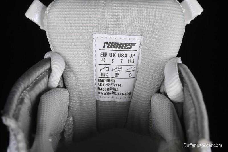 Balenciaga Runner Kith Four Color Retro Casual Sneakers - W3RMU9517