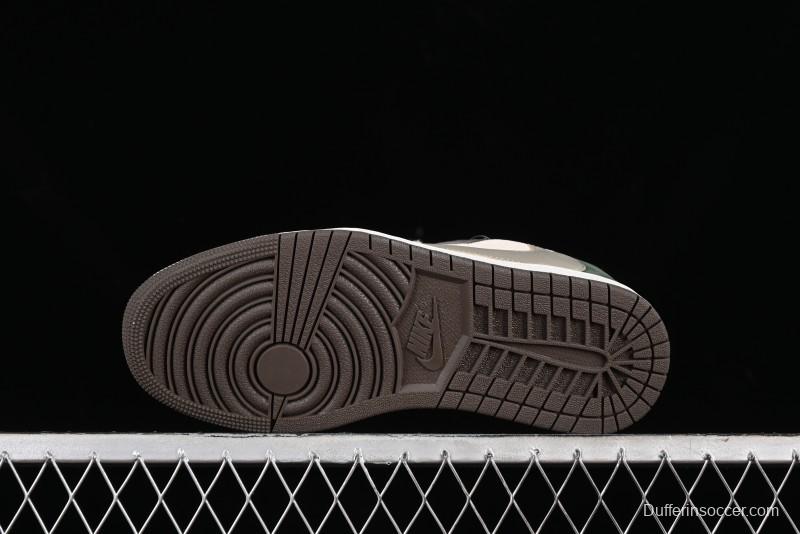 Nike Travis Scott x Air Jordan 1 Low OG Retro Basketball Shoes - DM7866-818