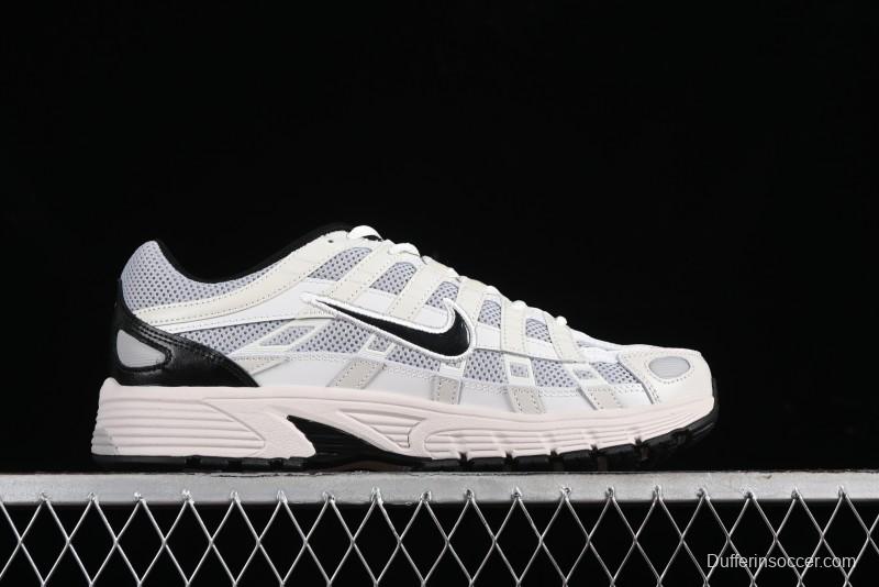 Nike P-6000 PRM Retro Casual Sneakers with Lightweight Design - HJ3488-001