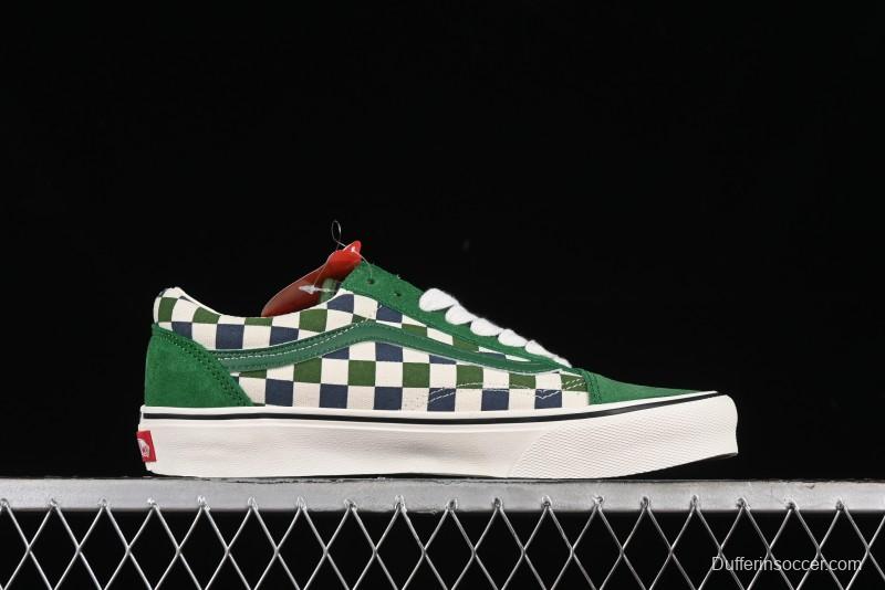 Vans Old Skool 36 Checkerboard Low-Top Canvas Sneakers - VN000D7HY29