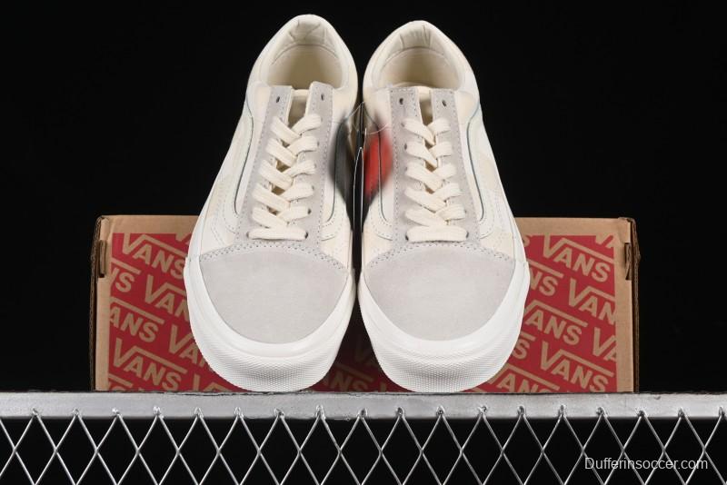 Vans Old Skool Checkerboard Low-Top Retro Skate Shoes - VN000D3ED02