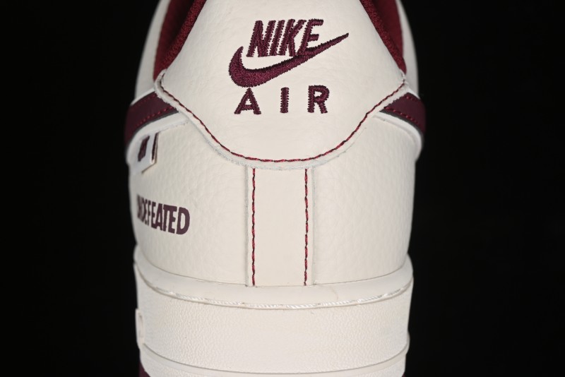 Nike Undefeated Air Force 1'07 Low Casual Sneakers with Custom Leather and Reflective Details - UT2023-206