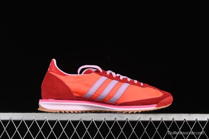 Adidas Originals SL 72 OG Retro Running Shoes with Ecotex Tongue and EVA Midsole - JH7392