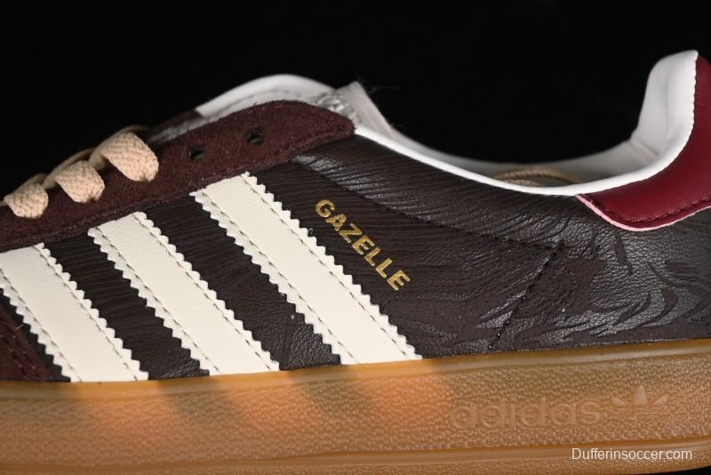 Adidas Originals Gazelle Indoor Retro Casual Anti-Slip Wear-Resistant Low-Top Sneakers - JP5671