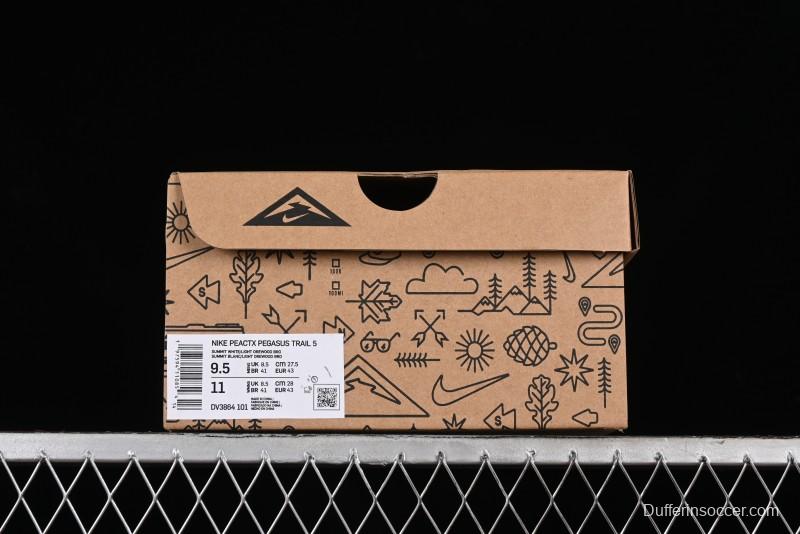 Nike Pegasus Trail 5 Off-Road Series Lightweight Comfortable Durable Low-Top Running Shoes - DV3864-101