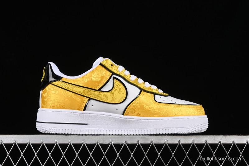 Nike Air Force 1 '07 Low DIY Golden Dragon Embroidery Casual Sneakers - CW2288-202