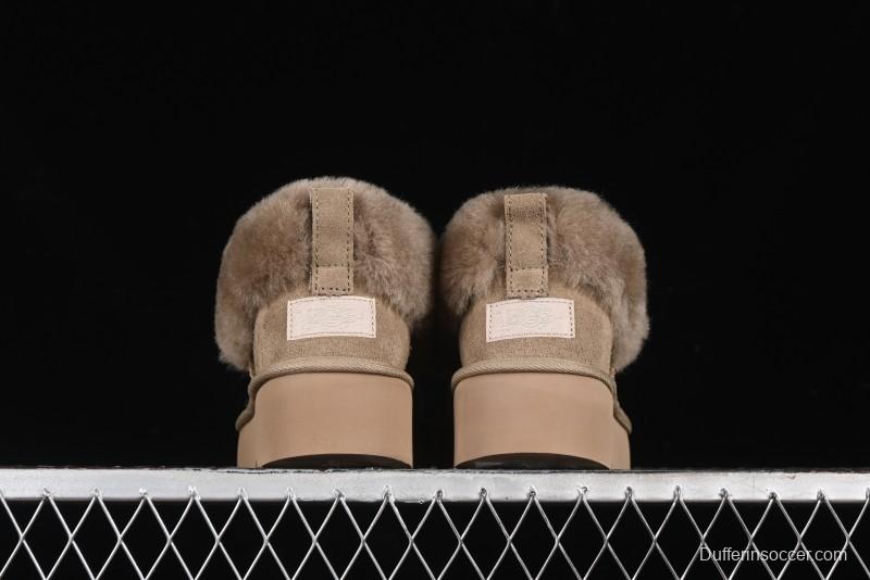 UGG Nita Platform Shearling Lined Winter Boots with Chunky Sole - 1166733