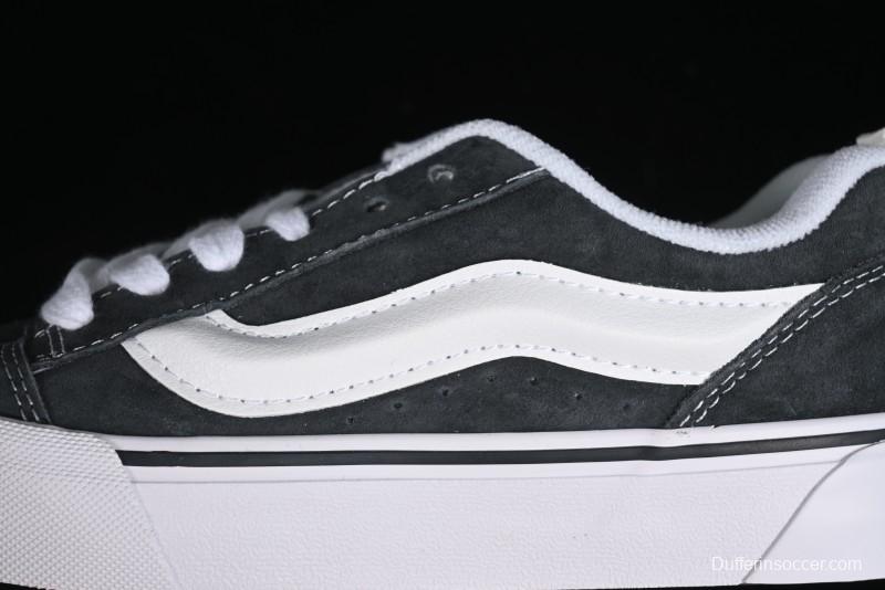 Vans Classics Knu Skool Full-Grain Leather Retro Sneakers - VN000CS0BGF