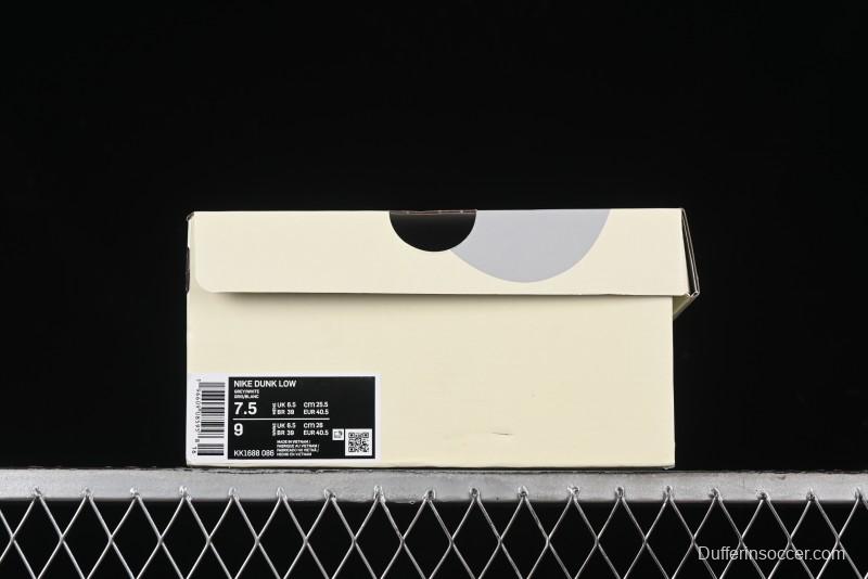 Nike SB Dunk Low TS Collaboration - Anniversary Premium Custom Low-Top Casual Skate Shoes - KK1688-086